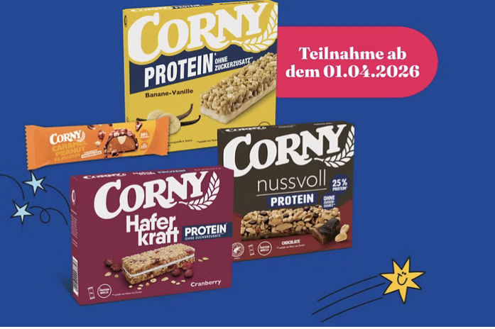CORNY PROTEIN - gratis testen 